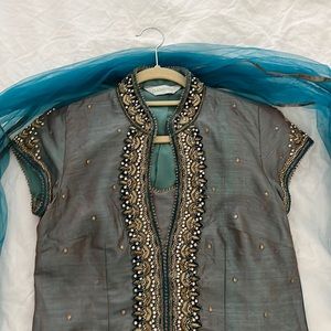 Beautiful Indian dress with scarf and pants